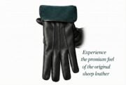 Pure Leather Handmade Winter Gloves - Image 2